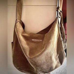 Authentic Michael Kors - Suede Tote in Tan.